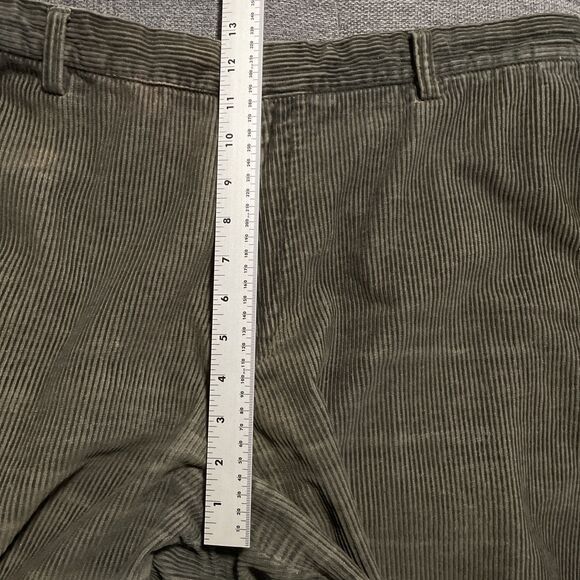 Izod Chino Corduroys Brown Faded Men's Size 38 Waist 30‎ Inseam 100% Cotton - Picture 8 of 9
